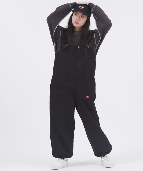 通販好評 サロペット PayPayモール店 - 通販 - PayPayモール オーバーオール Dickies/ディッキーズ ルーズツイルサロペット ZOZOTOWN 定番最安値