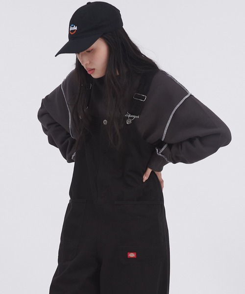 通販好評 サロペット PayPayモール店 - 通販 - PayPayモール オーバーオール Dickies/ディッキーズ ルーズツイルサロペット ZOZOTOWN 定番最安値
