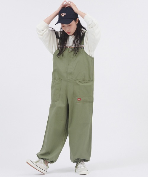 通販好評 サロペット PayPayモール店 - 通販 - PayPayモール オーバーオール Dickies/ディッキーズ ルーズツイルサロペット ZOZOTOWN 定番最安値