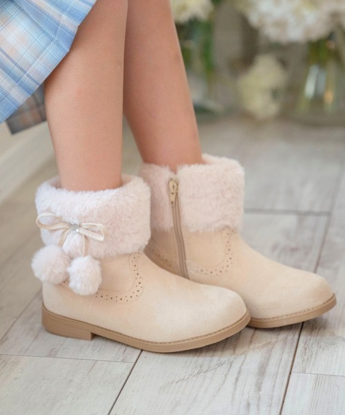 Catherine Cottage（キャサリンコテージ） ブーツ ファーブーツ キッズ