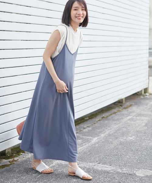 毎日続々入荷 マタニティ 接触冷感ワンピース 汗ジミ防止tシャツ 授乳口付き 2点セット マタニティウエア 授乳服 産前産後 ロング丈 ワンピース 汗ジミ防止 キ Materialworldblog Com