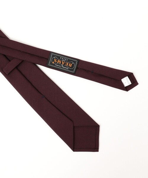 新品［ビームスプラス] ネクタイ モヘヤ ウール ソリッド タイ メンズ　法事 BEAMS+ ネクタイ BEAMS PLUS / モヘヤ ウール ソリッド タイ