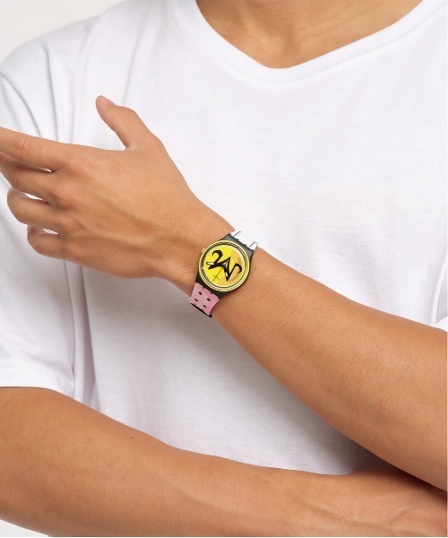 Swatch 腕時計 「SWATCH X ドラゴンボールZ」MAJIN BUU SWATCH