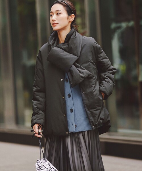 23区 - 23区 ウールカシミヤブレンド カーディガン 23区 カーディガン 「CLASSY.1月号掲載」ウールカシミヤブレンド