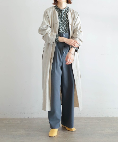 BARBARA I GONGINI リネンロングコート 楽天市場】ロングコート / GENTIL ジャンティ カルゼ × タフタ