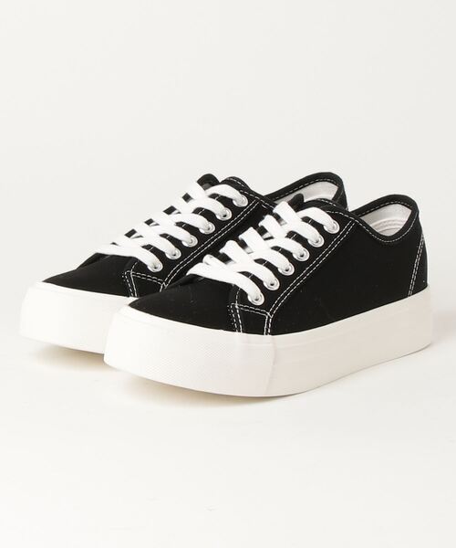 ジルサンダー プラットフォーム キャンバス ロートップ スニーカーバルカナイズド ジルサンダー プラットフォーム キャンバス ロートップ スニーカー