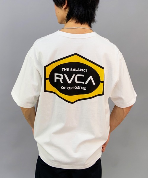 RVCA バックプリント オーバーサイズ Tシャツ RVCA tシャツ RVCA/ルーカ 半袖Tシャツ バックプリント オーバー