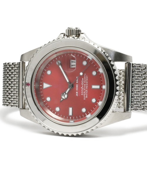 腕時計 JAM RUBY WATCH -SILVER- MESH BAND JAM RUBY WATCH SILVER MESH HOME