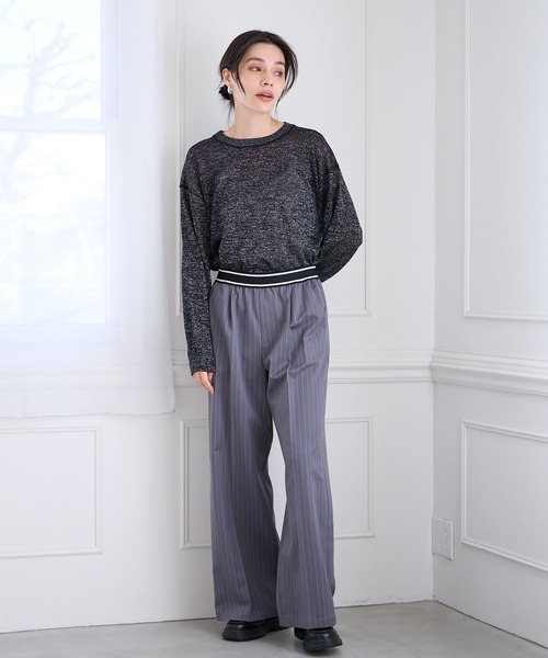 ほぼ未使用　スポーツマックス　ロングセーター　ラメ　モヘヤ　ふわふわ SPORTMAX(スポーツマックス) ニット・セーター(レディース