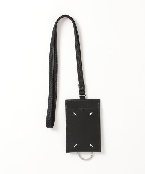 Maison Margiela Margiela CARD HOLDER WITH KEY RING AN