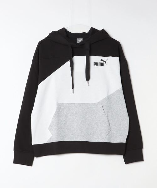 トレーナー スウェット プーマ PUMA PUMA POWER フーディ スウェット_ レディース