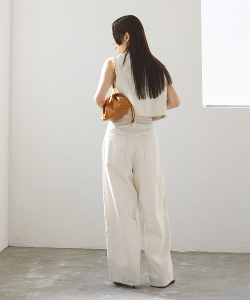 SERGE de bleu　ペインターデニムパンツ SERGE de bleu（サージ）の「＜SERGE de bleu＞ペインターパンツ