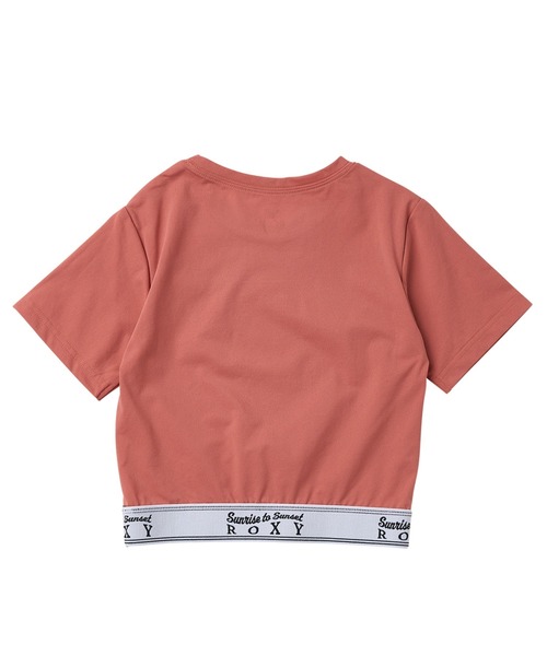 ROXY ラッシュガード MINI SUNSET WAVES RA/ロキシーキッズワン