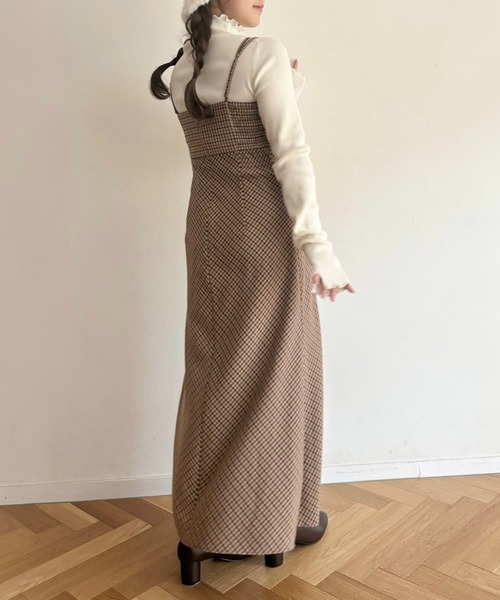DEICY（デイシー） ワンピース チェックビスチェワンピース : ZOZOTOWN