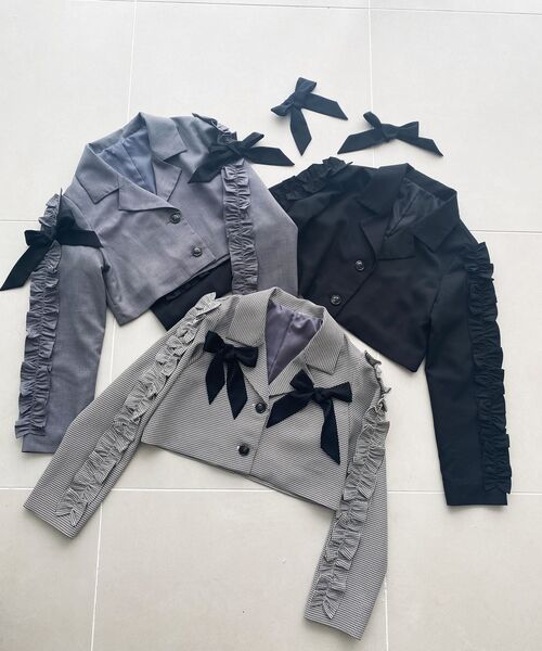 MAJESTIC LEGON ジャケット テーラードジャケット ブローチセット