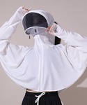 パーカー 着脱可能サンバイザー付き日焼け防止メ...の詳細画像5