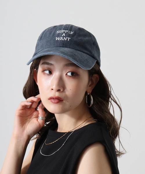 レディースキャップ コルザ COLZA 刺繍キャップ 帽子 キャップ レディース 白 黒