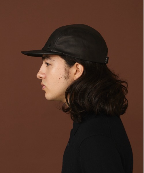 arth キャップ 帽子 Leather Jetcap / アース メンズ : ZOZOTOWN