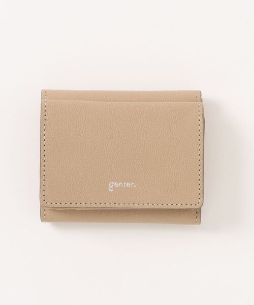 genten（ゲンテン） 財布 フレスコ 三つ折りBOX財布 レディース