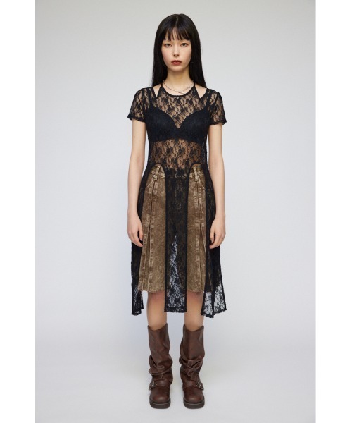 LAGUA GEM（ラグアジェム） tシャツ FLOR LACE LONG トップス