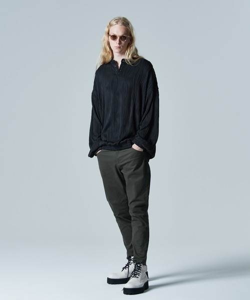 glamb（グラム） tシャツ Glamour Henley Cutsew / グラマーヘンリー 