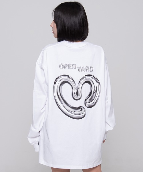 OY tシャツ 「OY/オーワイ」 METAL HEART LONG SLEEVE/メタル