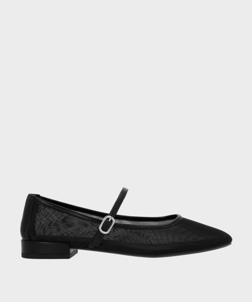 CHARLES ＆ KEITH バレエシューズ パンプス メッシュ メリー