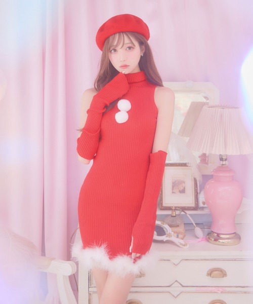 コスプレ ワンピースドレスサンタコスプレ「サンタコス 4点セット」_10