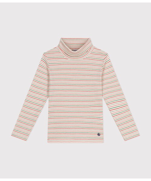 PETIT BATEAU（プチバトー） tシャツ 長袖タートルネック キッズ 子供