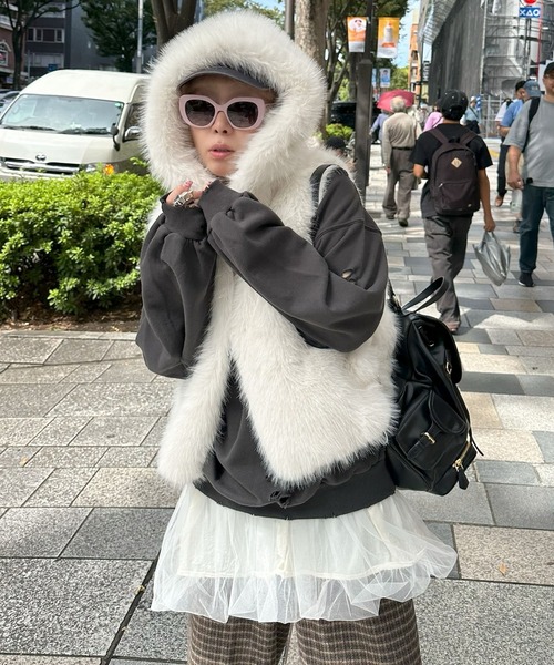 NOZOMI ISHIGUROノゾミイシグロ ダメージ スウェット トレーナー Alley Tokyo トレーナー スウェット いっぱいダメージBIGスウェット