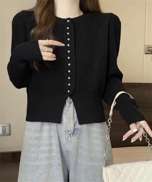 15) 極美品 Rene シルバーラメ カーディガン 36