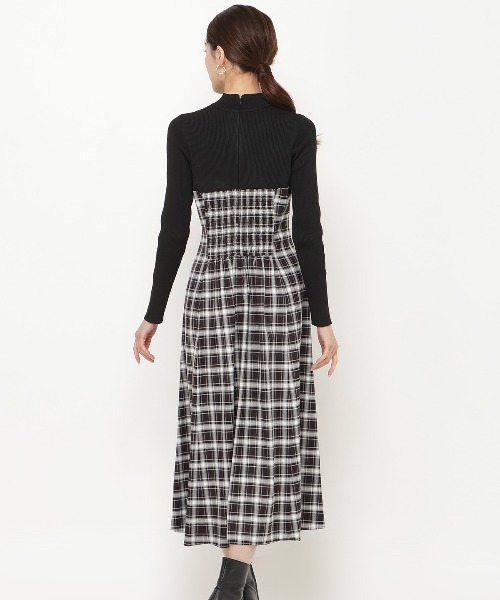 AND COUTURE(アンドクチュール) ワンピース チェックリボン AND COUTURE(アンドクチュール) ワンピース チェックリボン
