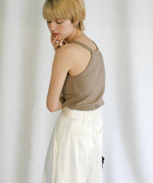 select MOCA（セレクトモカ） タンクトップ ノースリーブ カップ付き