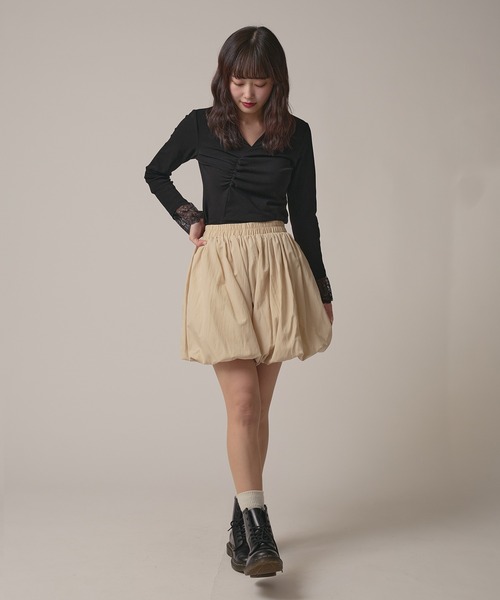 スカート cotton balloon skirt AO2 スカート Simple Balloon Skirt / シンプルバルーンスカート