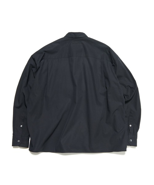 SOPHNET.（ソフネット） シャツ ORGANIC COTTON ZIP SHIRT メンズ