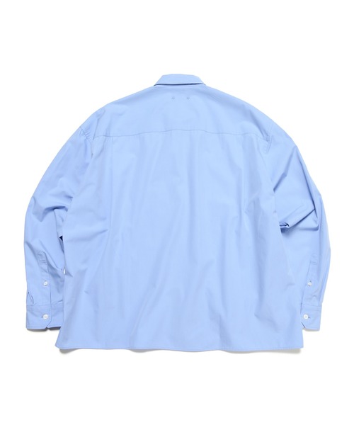 SOPHNET.（ソフネット） シャツ ORGANIC COTTON ZIP SHIRT メンズ