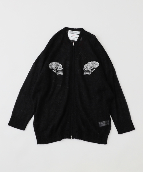 DAIRIKU カーディガン 「DAIRIKU / ダイリク」スカル モヘア