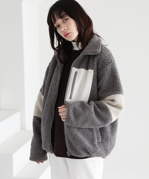 ETELIO」 ジップアップブルゾン L グレー メンズ : ZOZOTOWN Yahoo!店