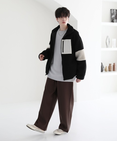 ETELIO」 ジップアップブルゾン L グレー メンズ : ZOZOTOWN Yahoo!店