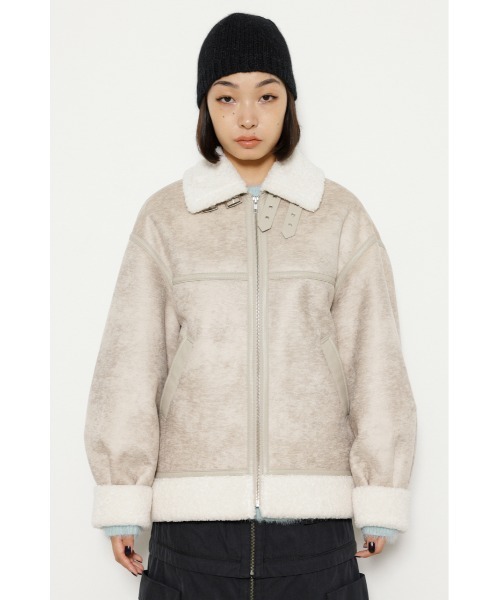 LAGUA GEM（ラグアジェム） コート FREE アイボリー レディース