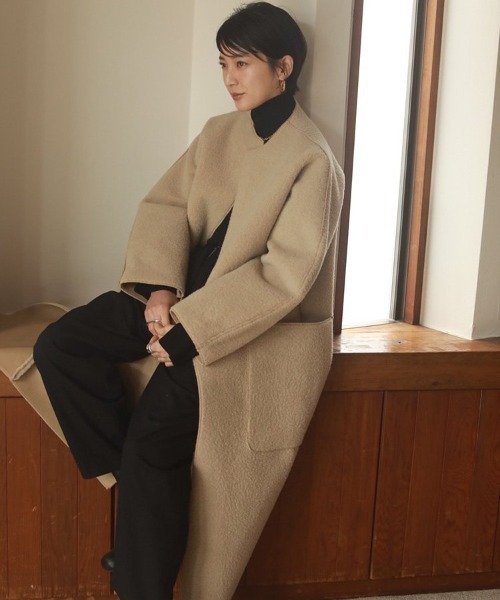 TODAYFUL 「TODAYFUL」 ノーカラーコート 38inch キナリ レディース