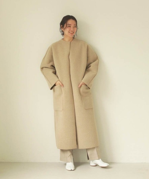 TODAYFUL 「TODAYFUL」 ノーカラーコート 38inch キナリ レディース