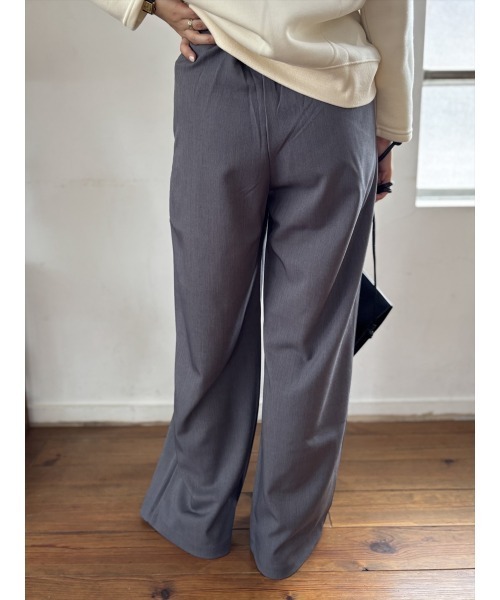 Day and Grade（デイアンドグレイド） スラックス パンツ 「美脚タック