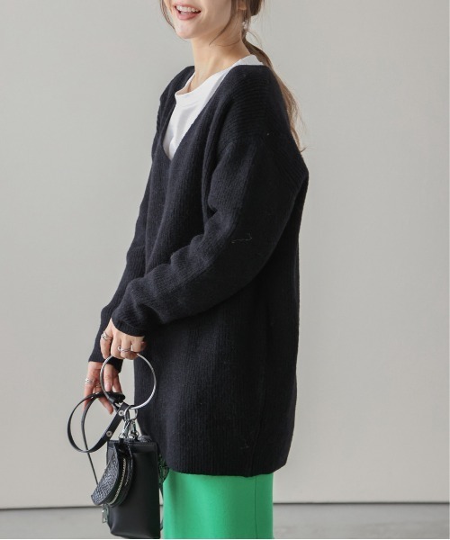 「SUGAR BISKET」 「La-gemme」Vネックニット フリー ベージュ レディース_画像4