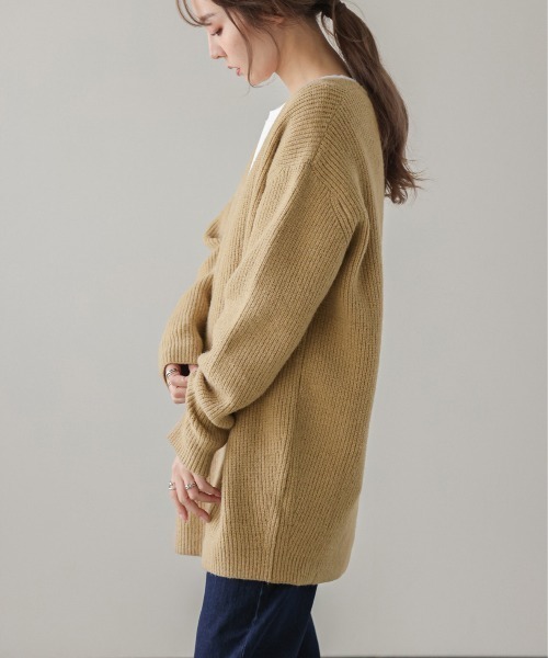 「SUGAR BISKET」 「La-gemme」Vネックニット フリー ベージュ レディース_画像7