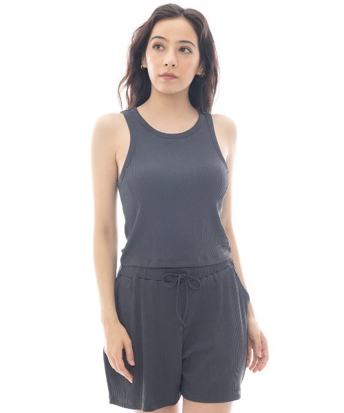 BILLABONG ラッシュガード レディース UTILITY BRA CUP RIB TANK