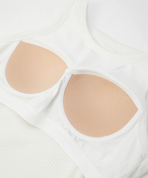 BILLABONG ラッシュガード レディース UTILITY BRA CUP RIB TANK