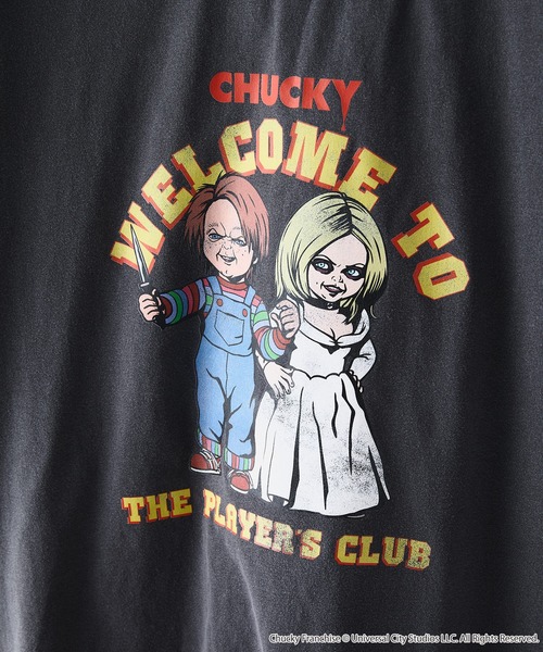 チャイルド・プレイ3 ヴィンテージ加工Ｔシャツ ムービーT DF36】 Tシャツ 映画 ムービーT チャイルドプレイ チャッキー