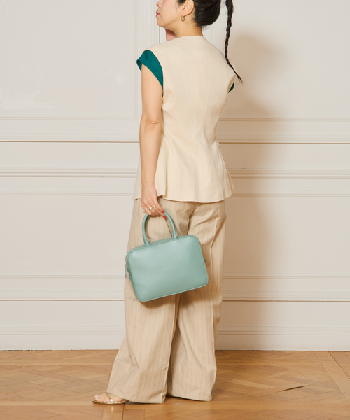IENA LA BOUCLE ニット セーター Linen フレンチスリーブプル