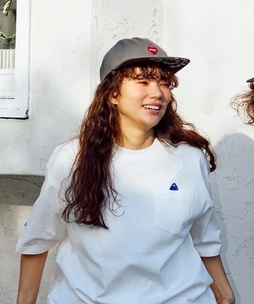 POLeR（ポーラー） キャップ 帽子 POLeR×GSC FURRY FONT COTTON 6P CAP